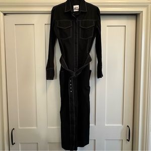 Orseund Iris Black Jumpsuit